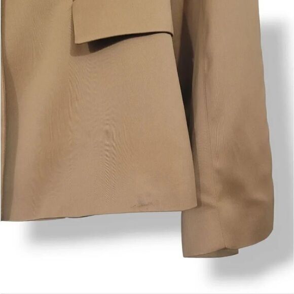 NEW Zara Blazer Jacket and Shorts Suit 2 PC Coord Set in Camel Size XS/Small - Picture 9 of 16